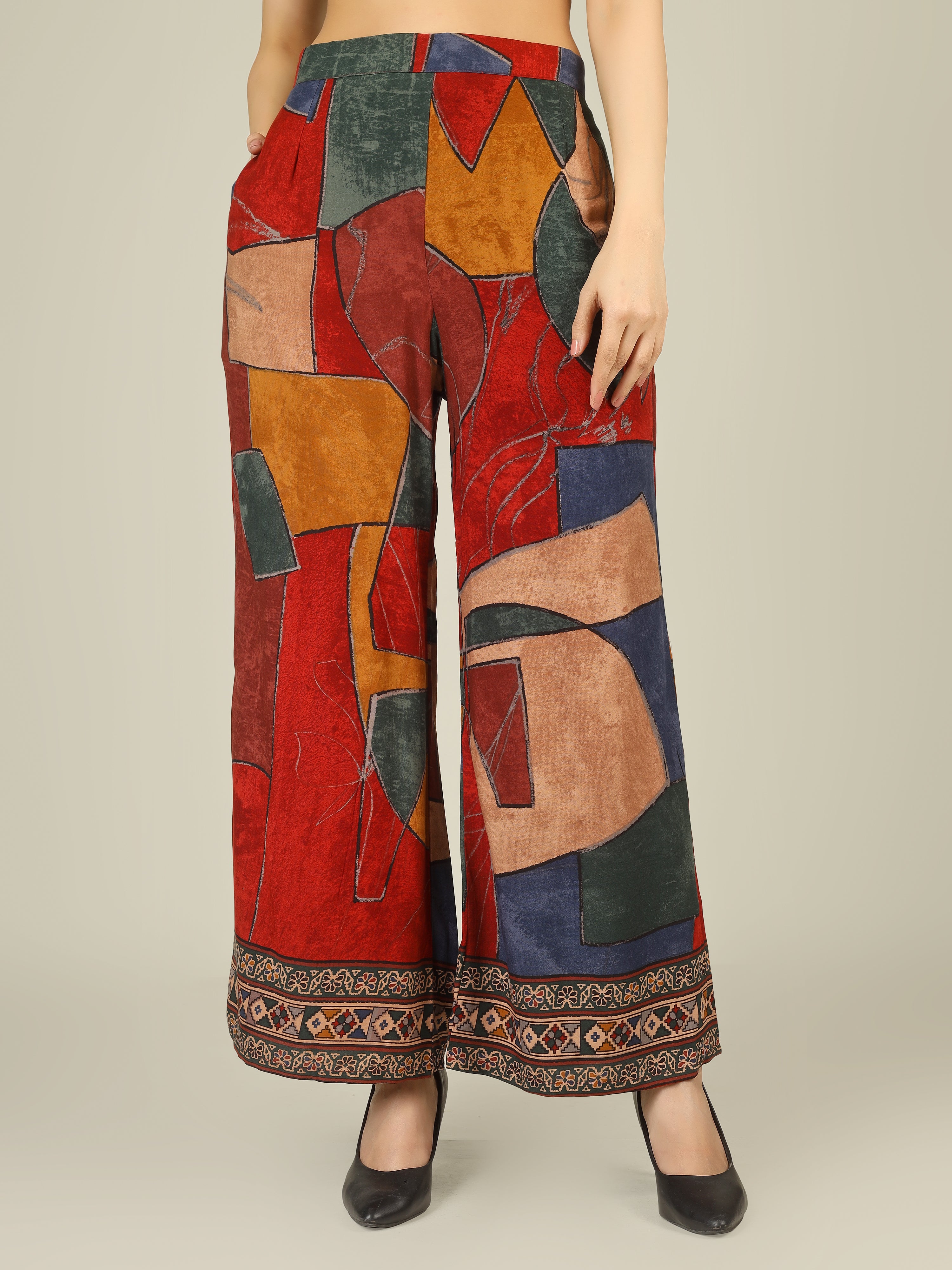 THE RED MOSAIC CO-ORD SET