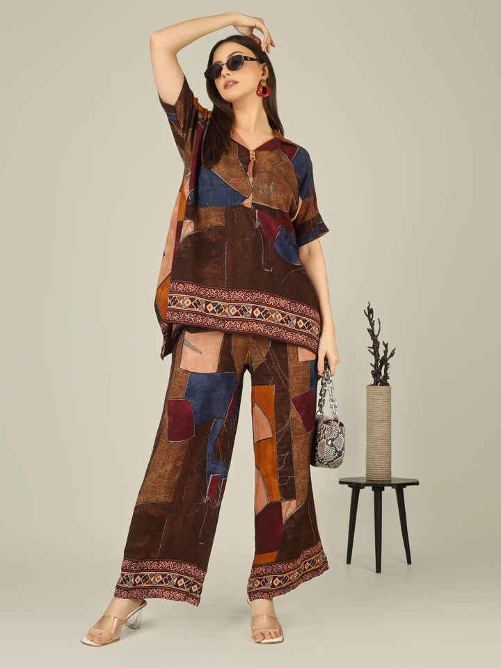 THE BROWN MOSAIC CO-ORD SET