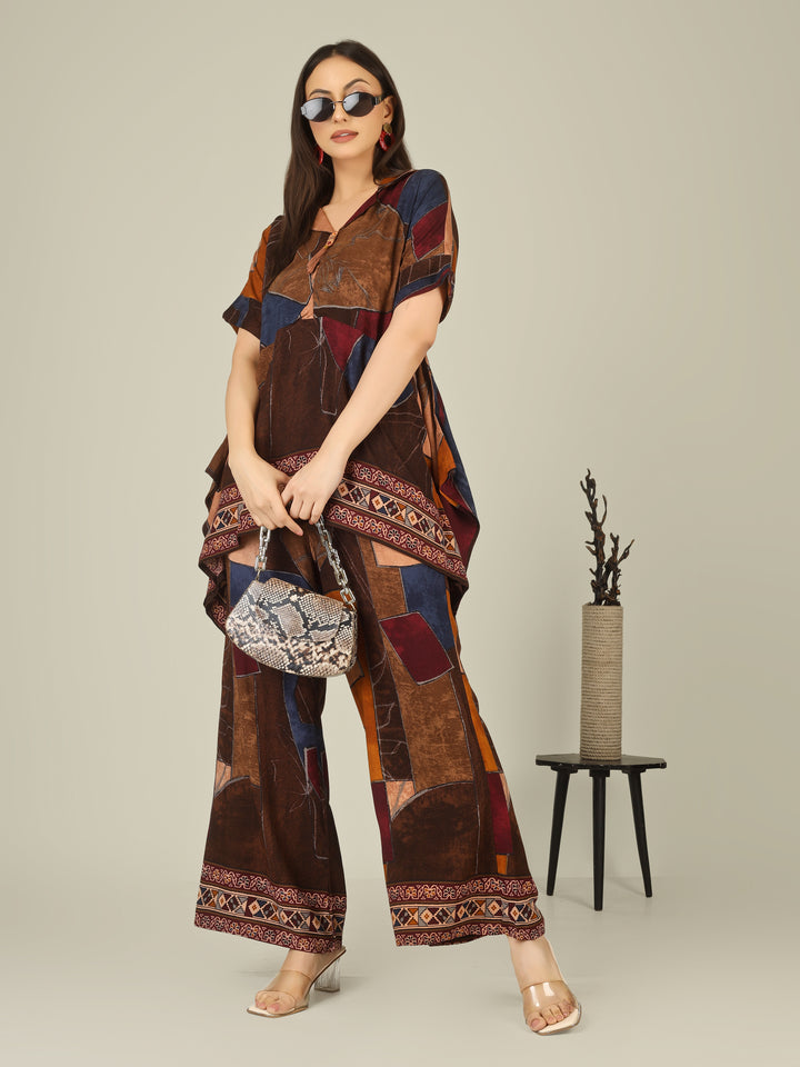 THE BROWN MOSAIC CO-ORD SET