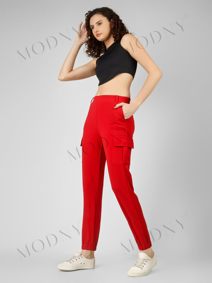 HIGH-WAISTES CARGO JOGGER