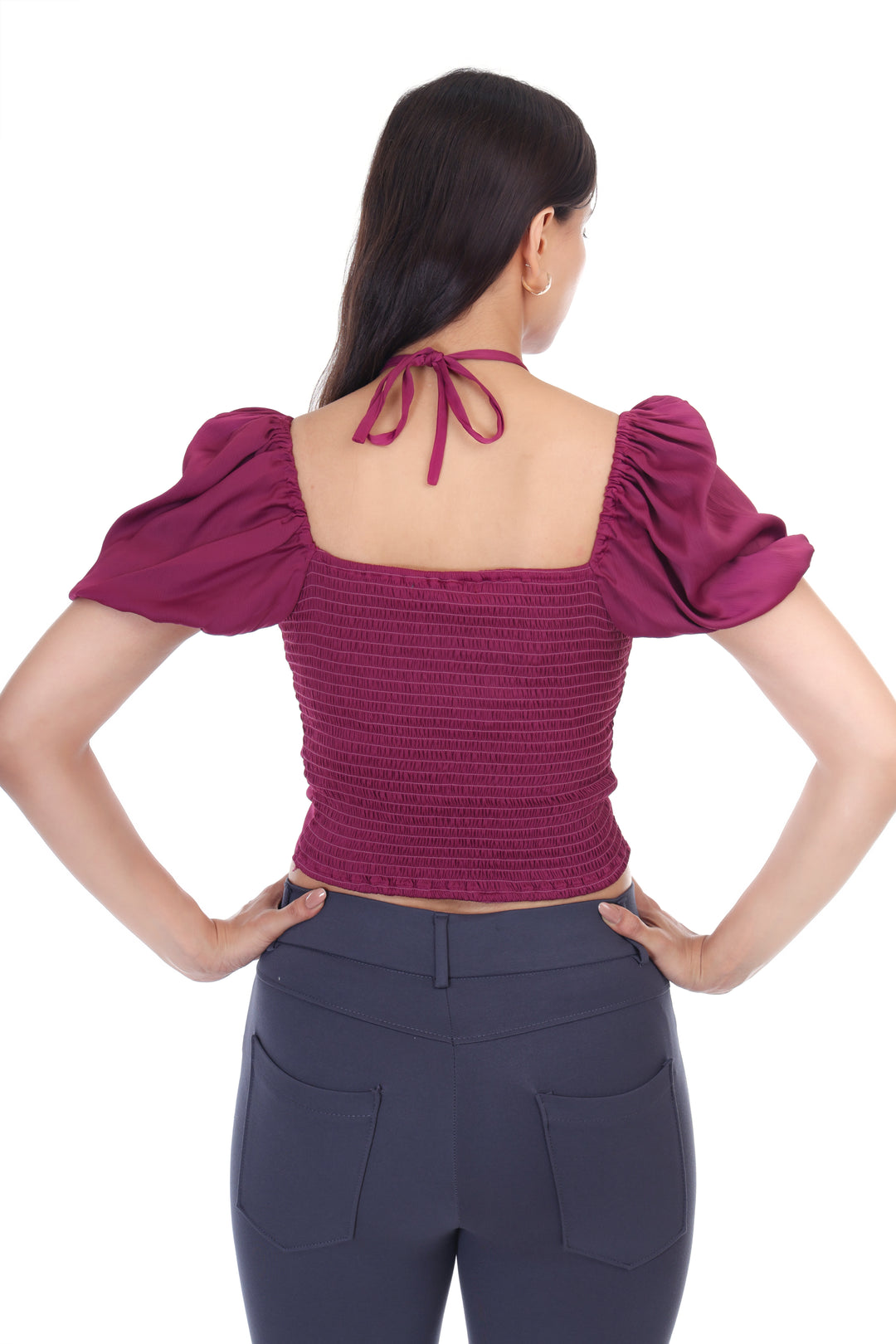 SCULPTPUFF CROP TOP