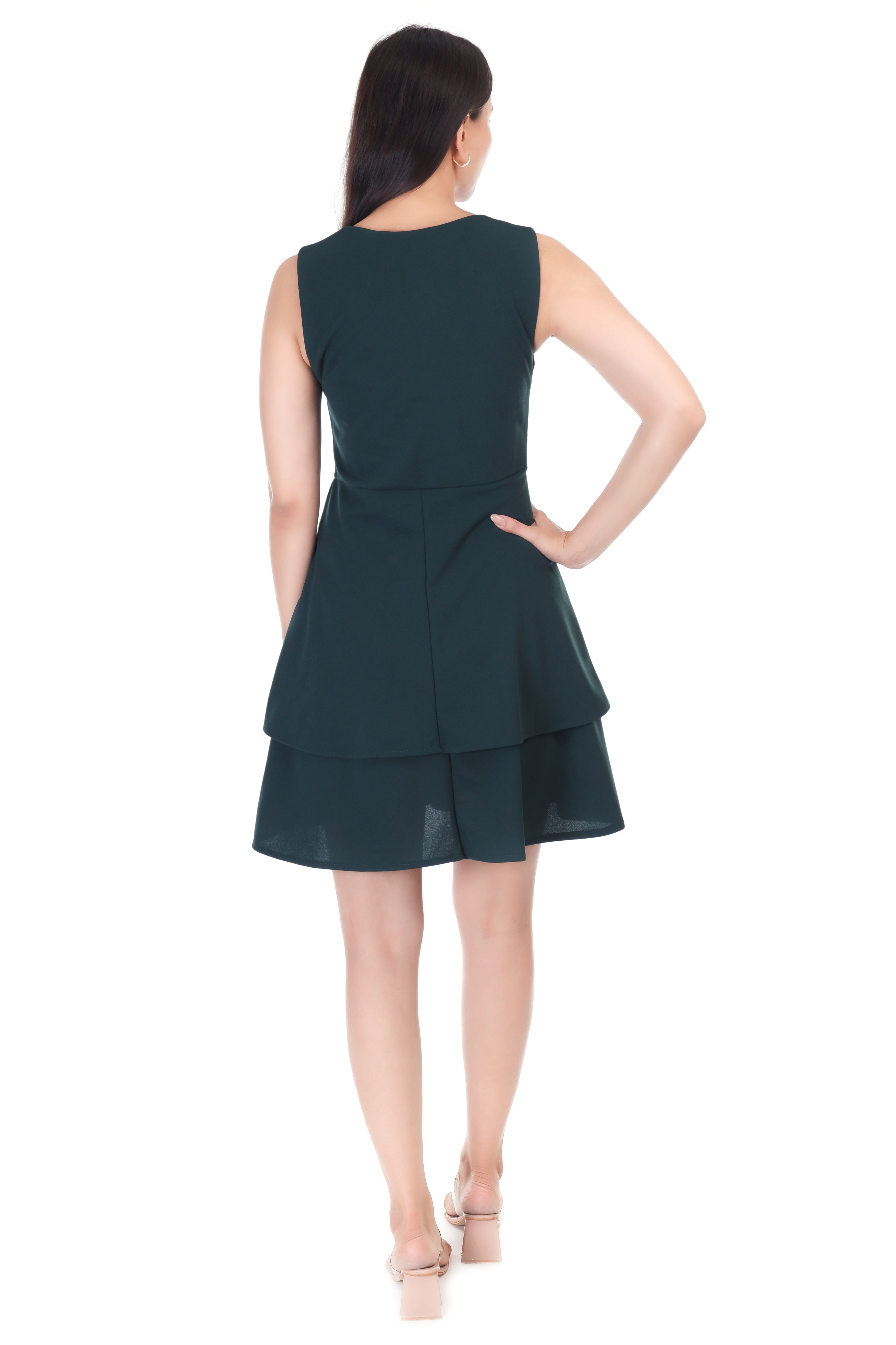 FRILLFLAUNT MINI DRESS