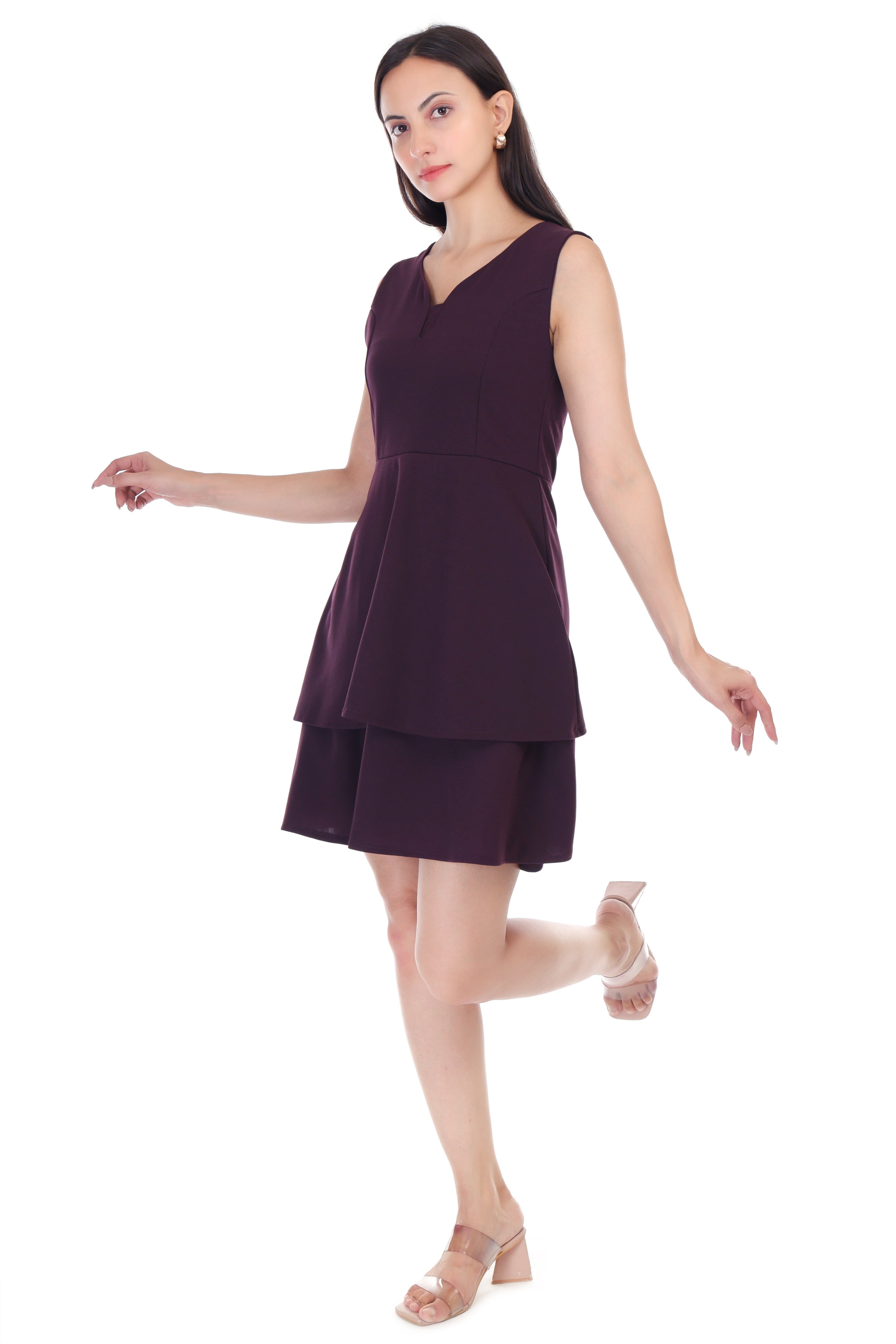 FRILLFLAUNT MINI DRESS