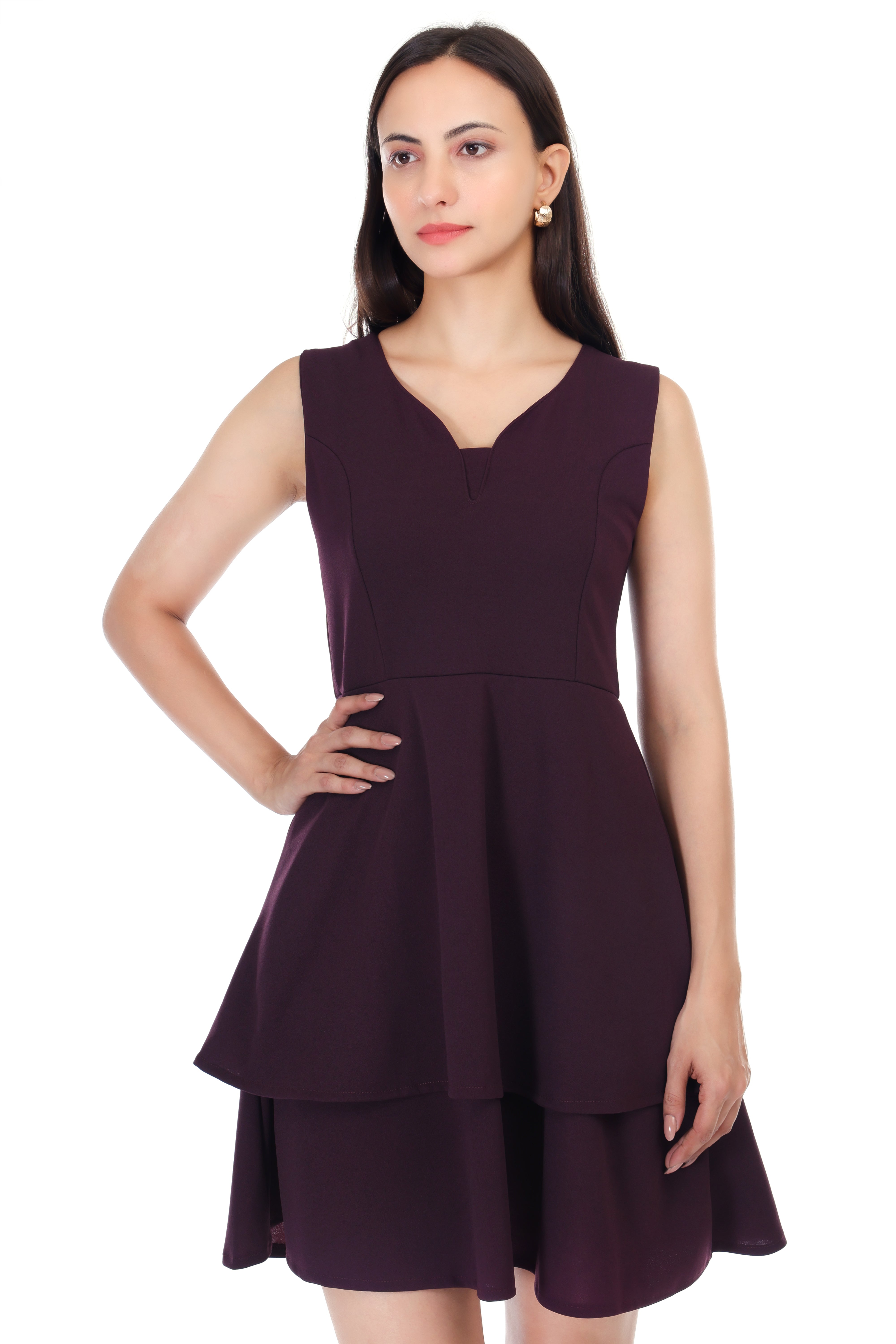 FRILLFLAUNT MINI DRESS