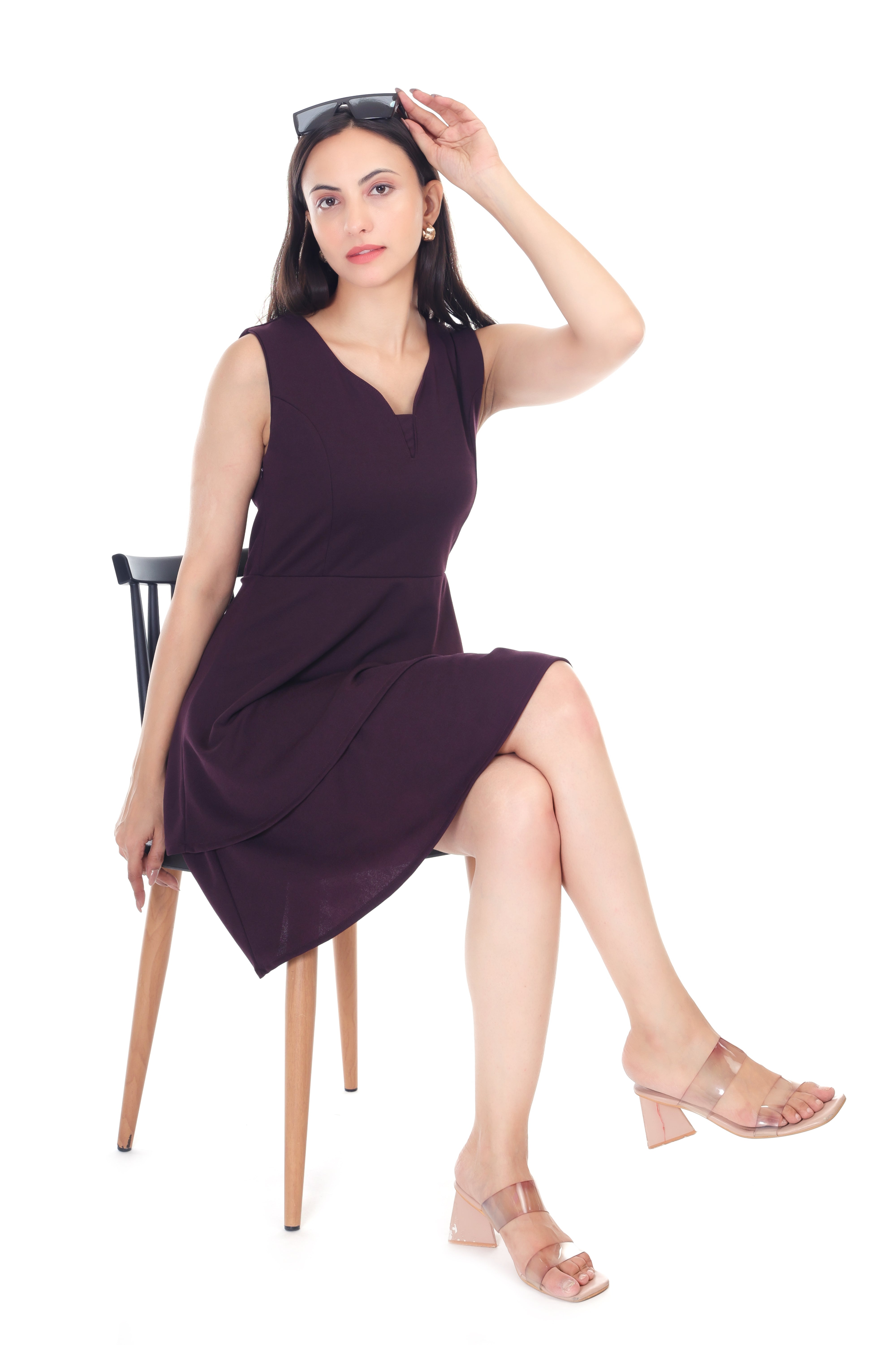 FRILLFLAUNT MINI DRESS