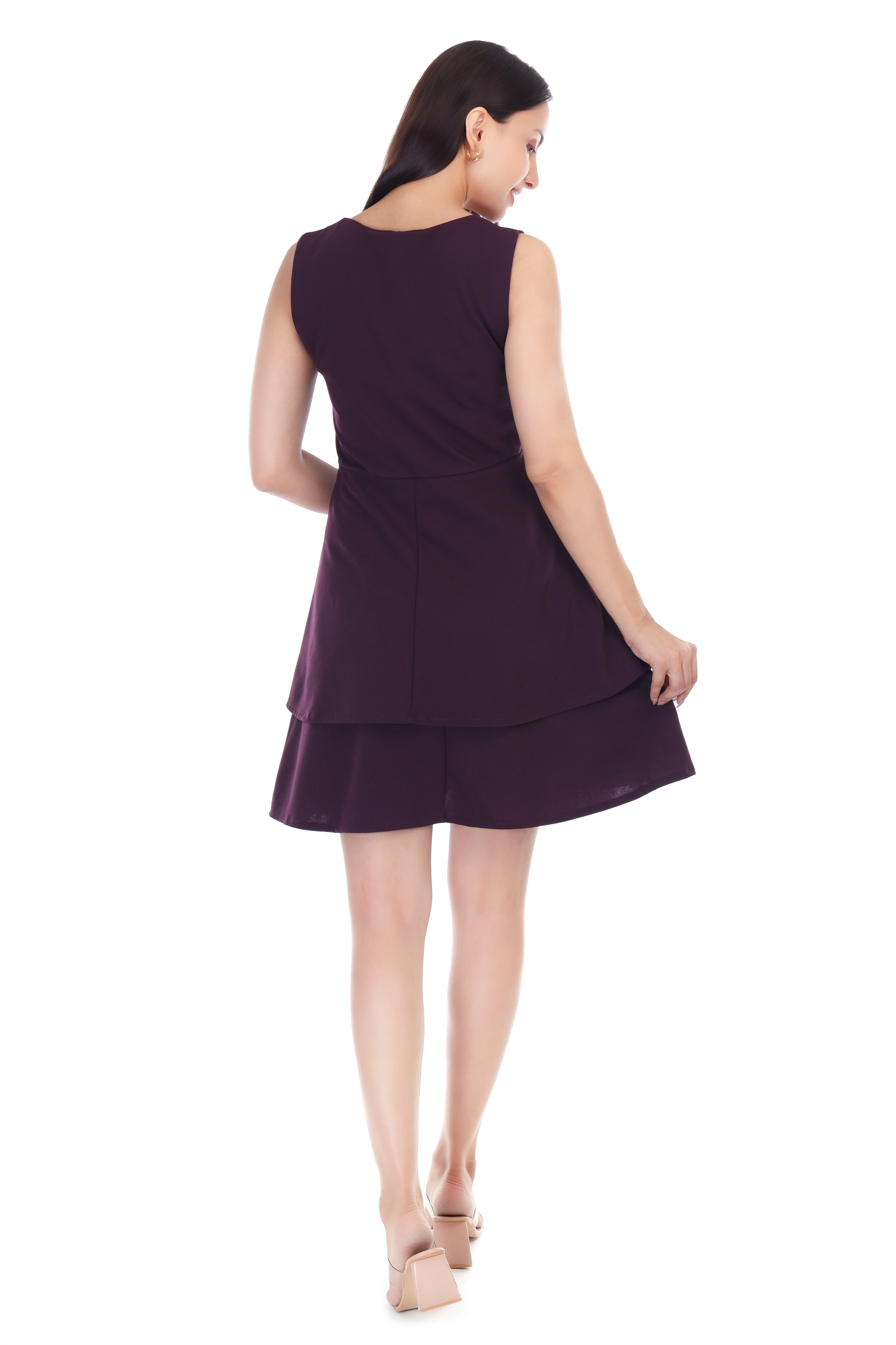 FRILLFLAUNT MINI DRESS