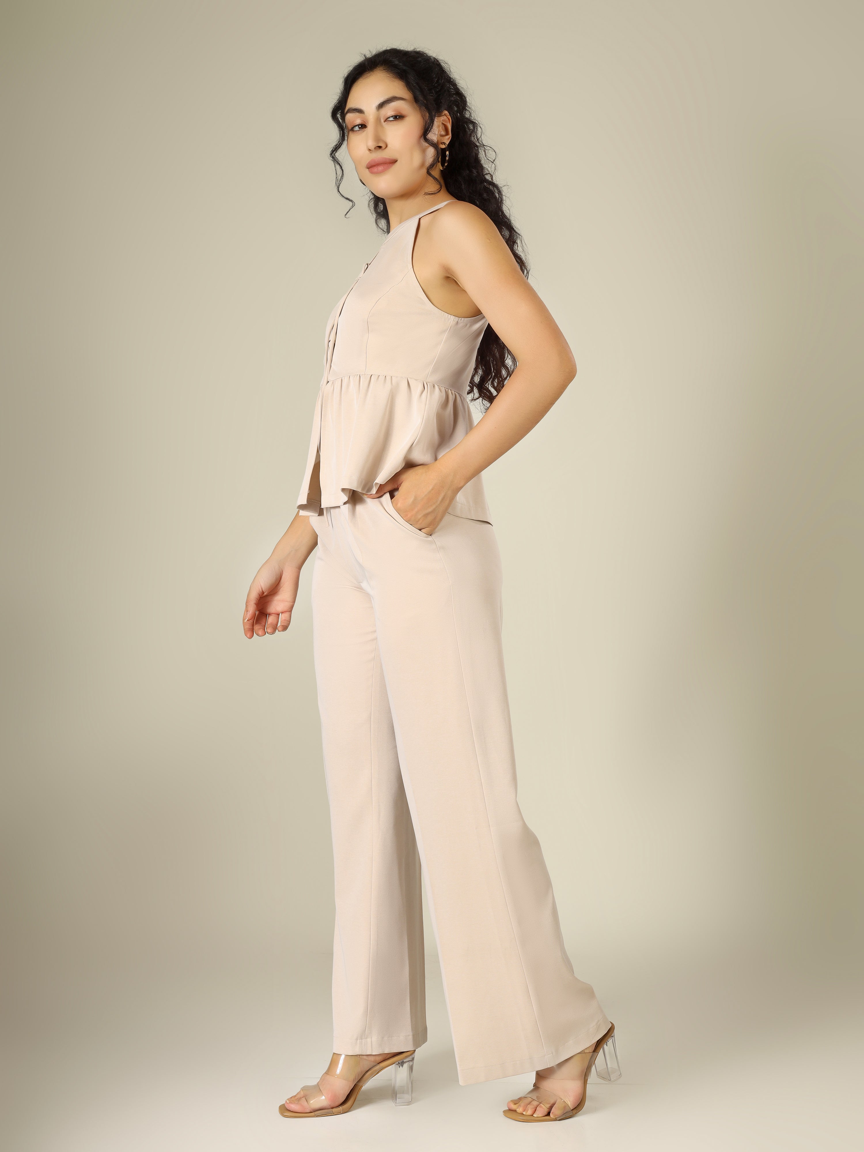 PEPLUM CO-ORD SET