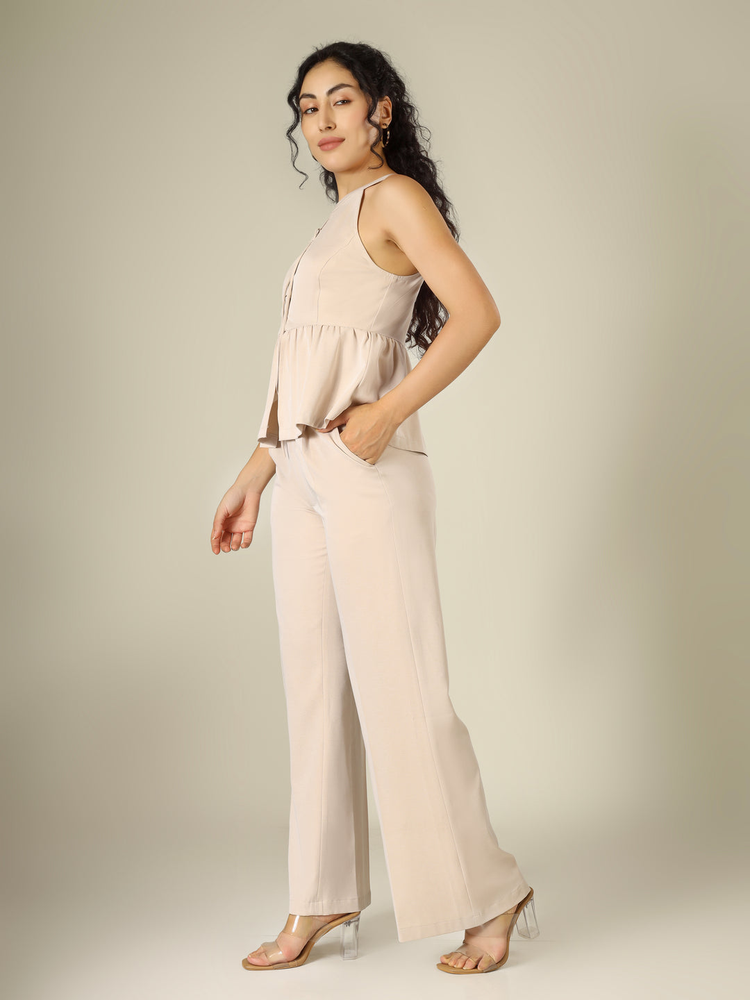 PEPLUM CO-ORD SET