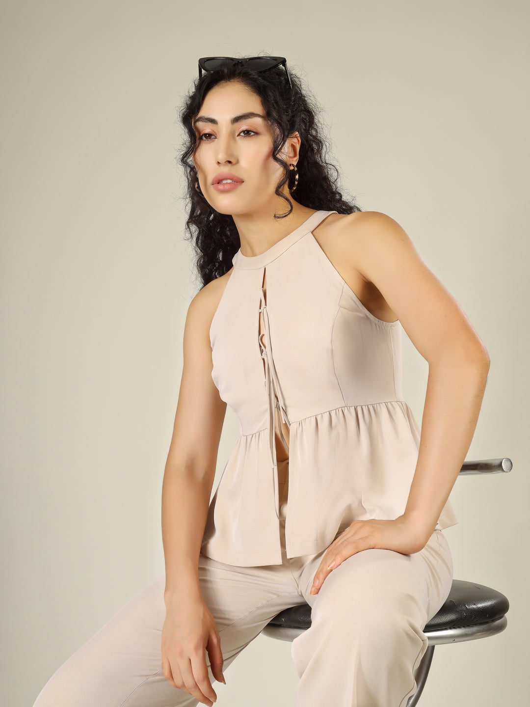 PEPLUM CO-ORD SET