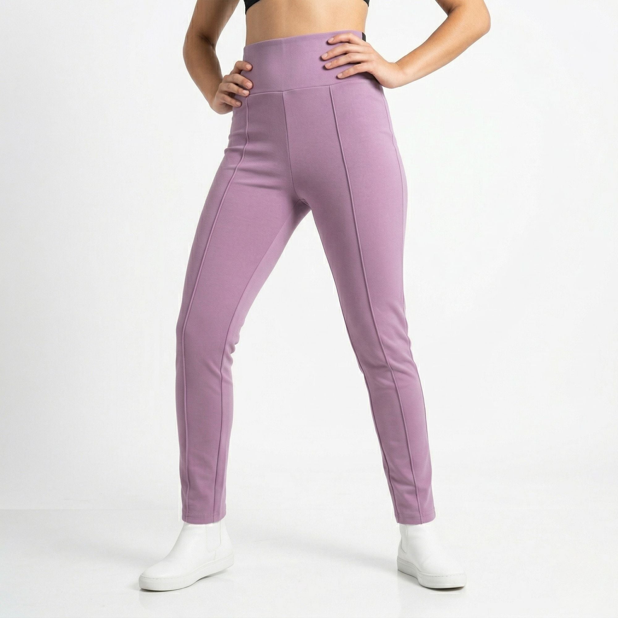 FORMAL HIGH WAIST JEGGING POP PINK
