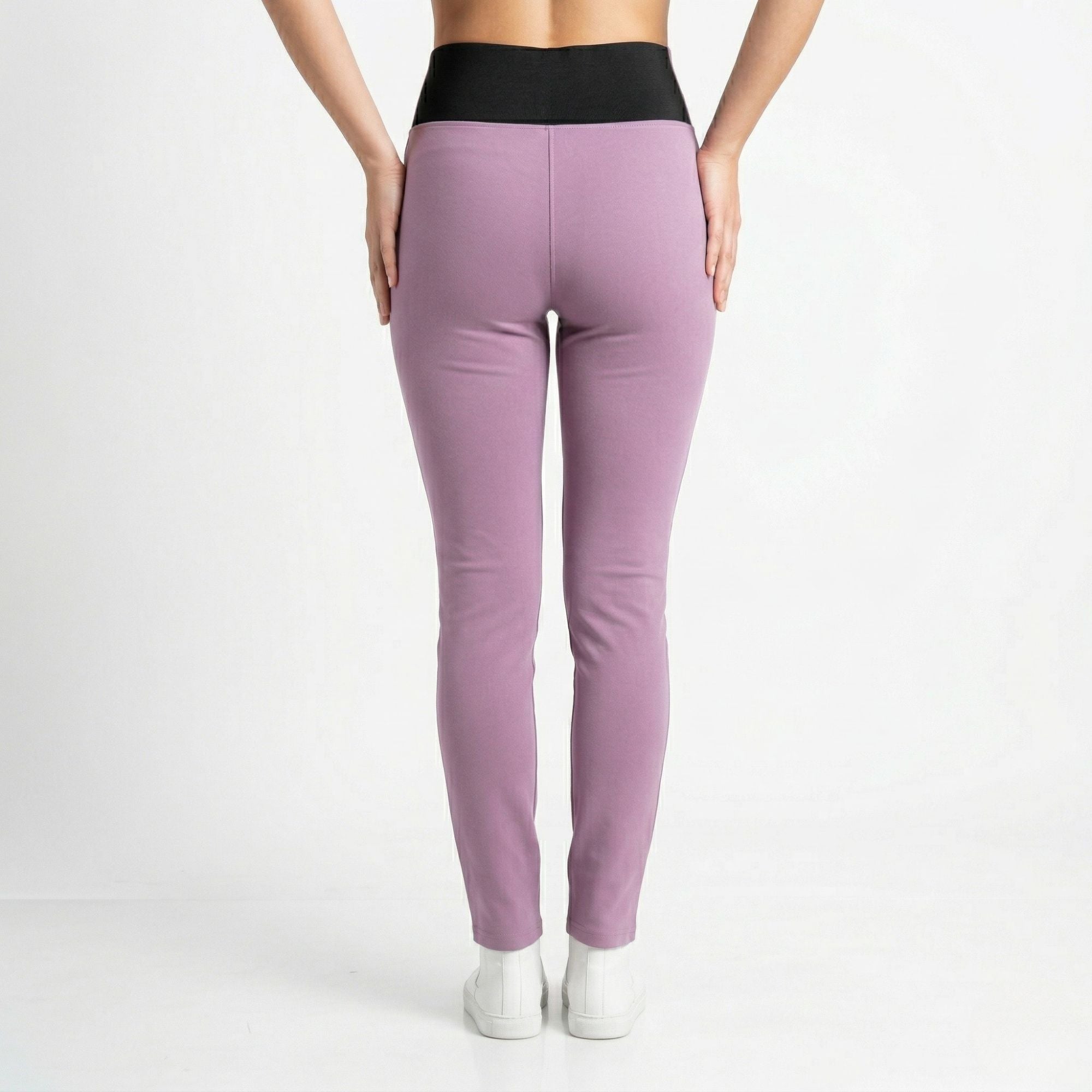 FORMAL HIGH WAIST JEGGING POP PINK