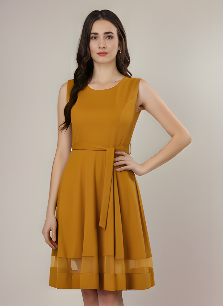 FROSTED ROSE MINI DRESS