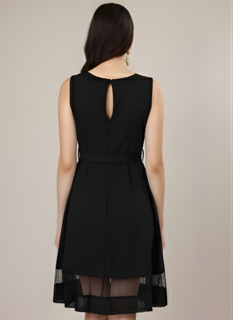 FROSTED ROSE MINI DRESS