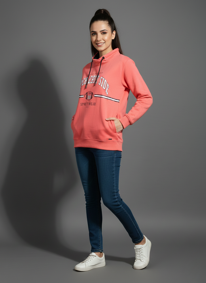 Elegant Red Sweatshirt
