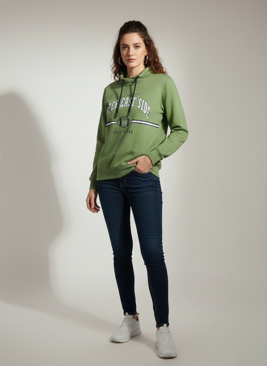 Vibe Green Sweatshirt