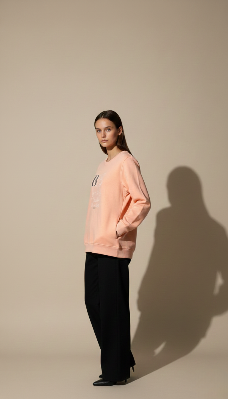 Peach Sweatshirt