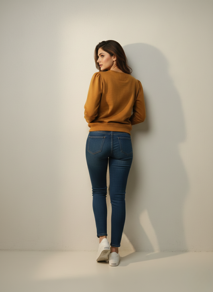 Vibe Mustard Sweatshirt