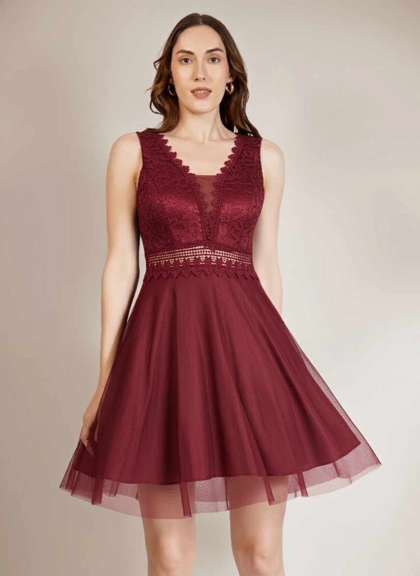 PETAL PERFECT MINI DRESS