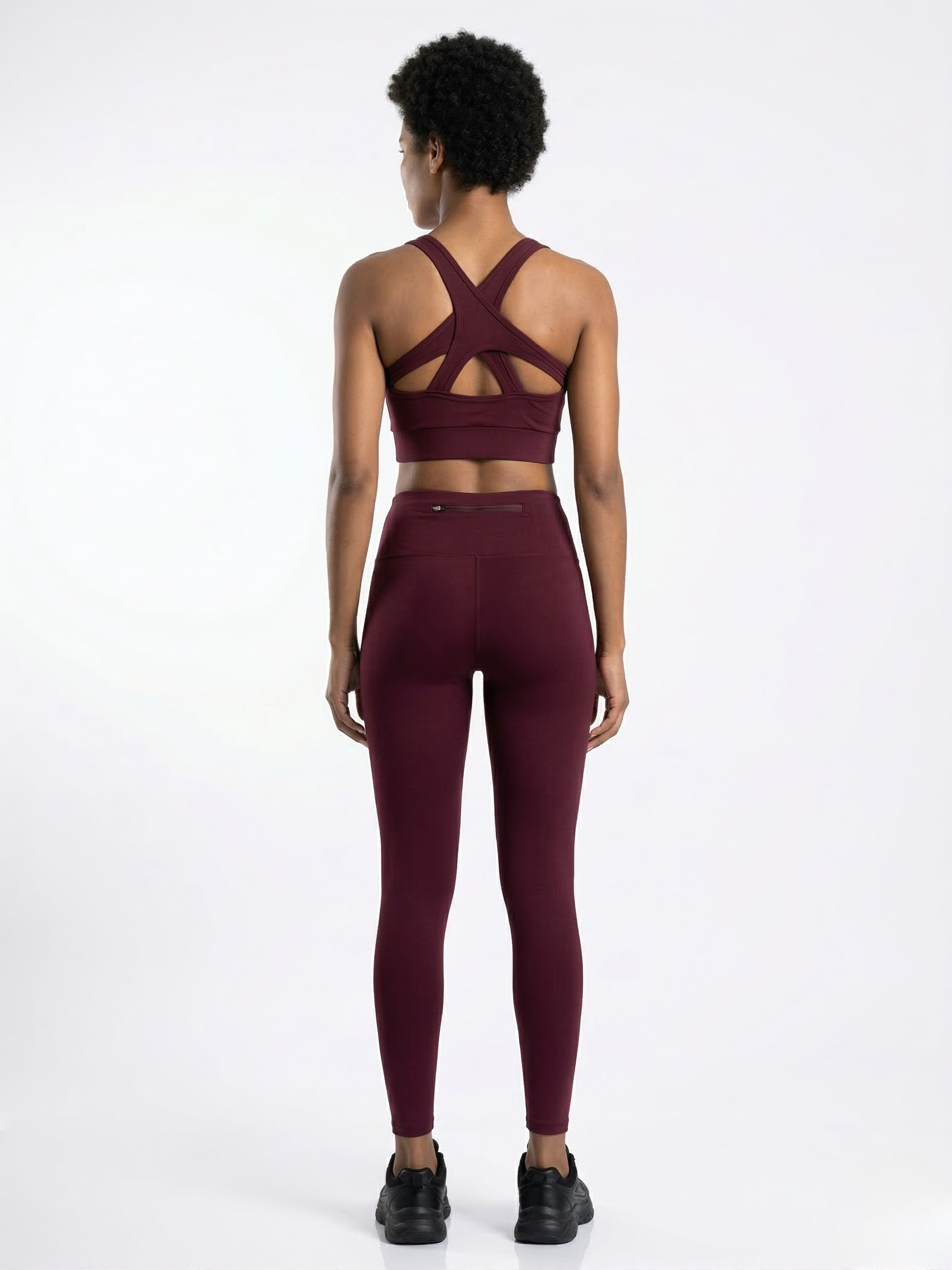FlexFit Sports Pants Wine