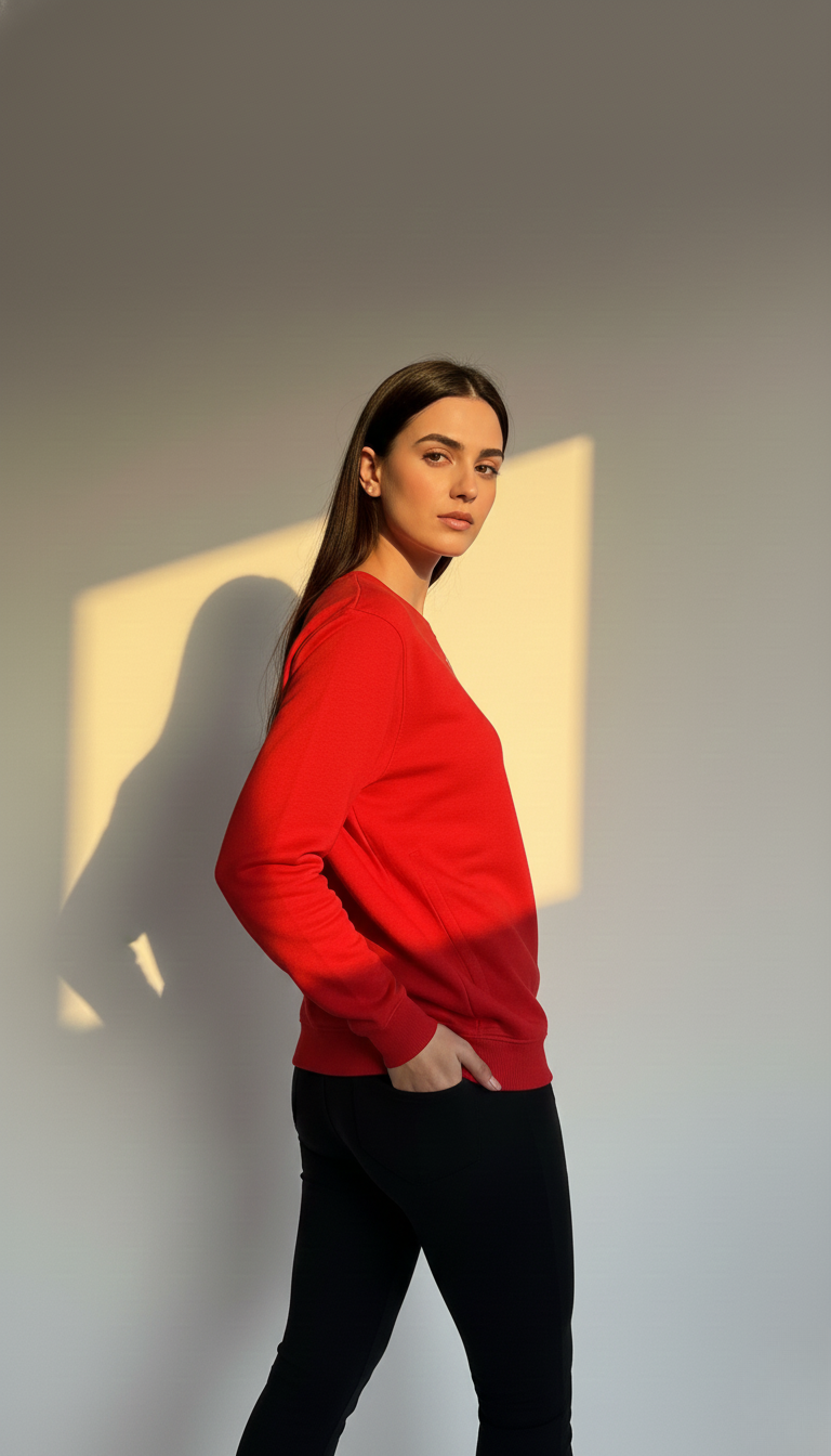 Statement Red Sweatshirt