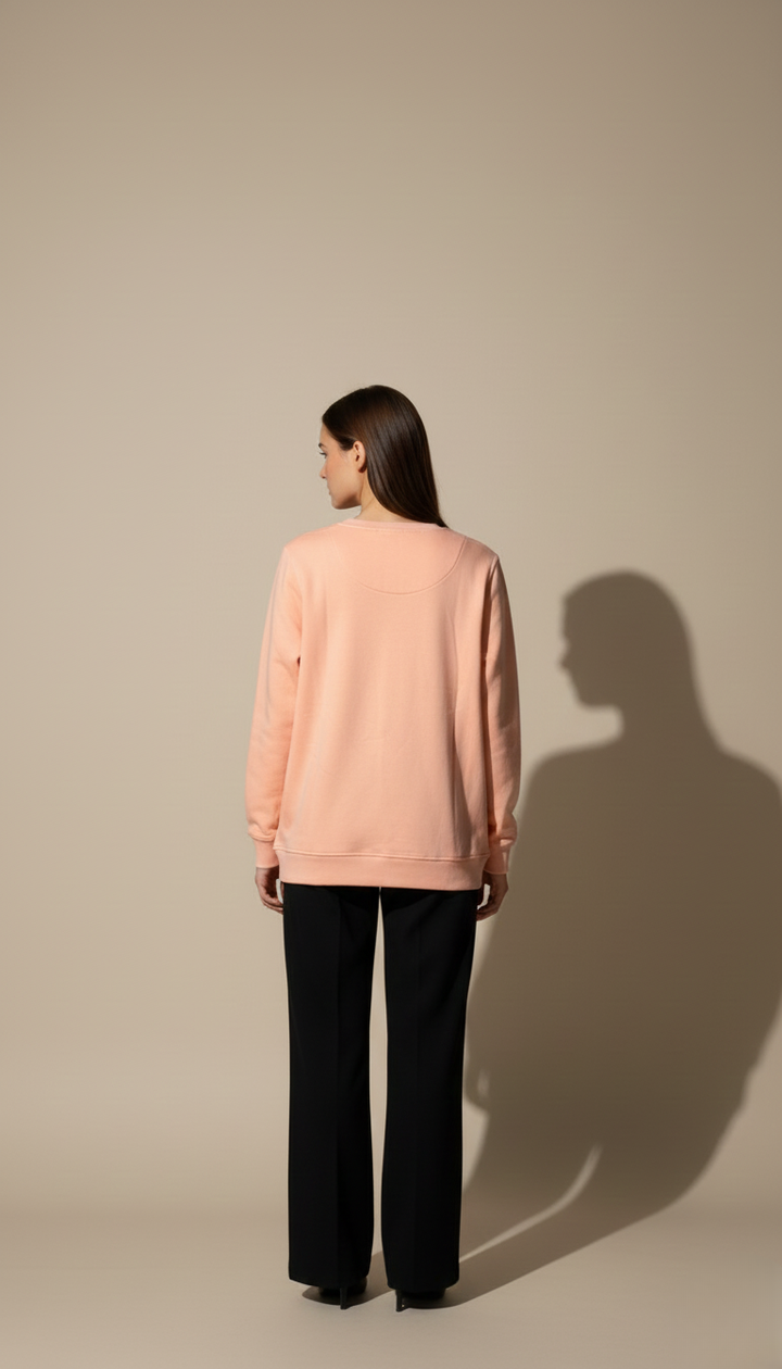 Peach Sweatshirt