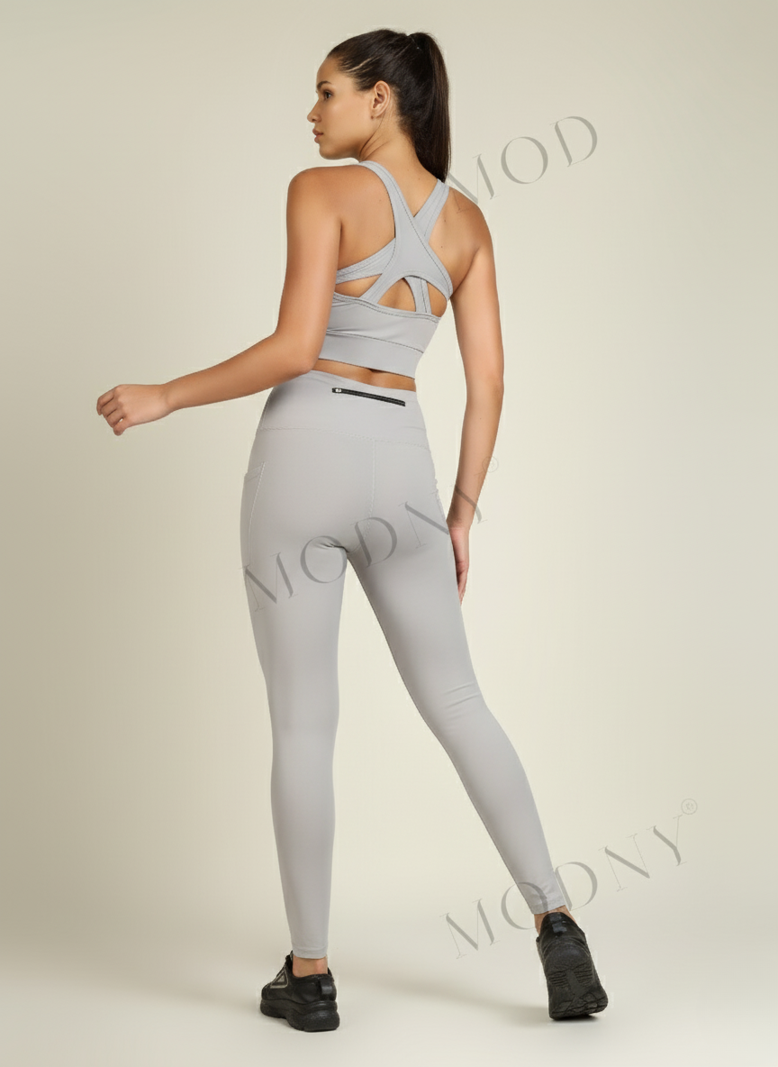 LIGHT GRAY FLEX & FIT ACTIVE DUO