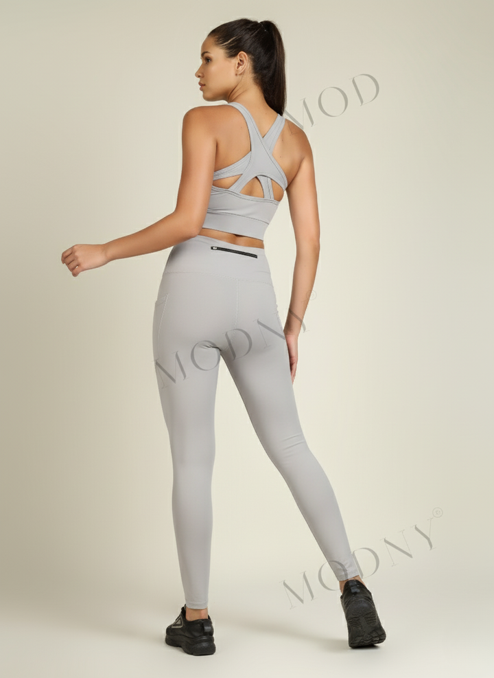 LIGHT GRAY FLEX & FIT ACTIVE DUO