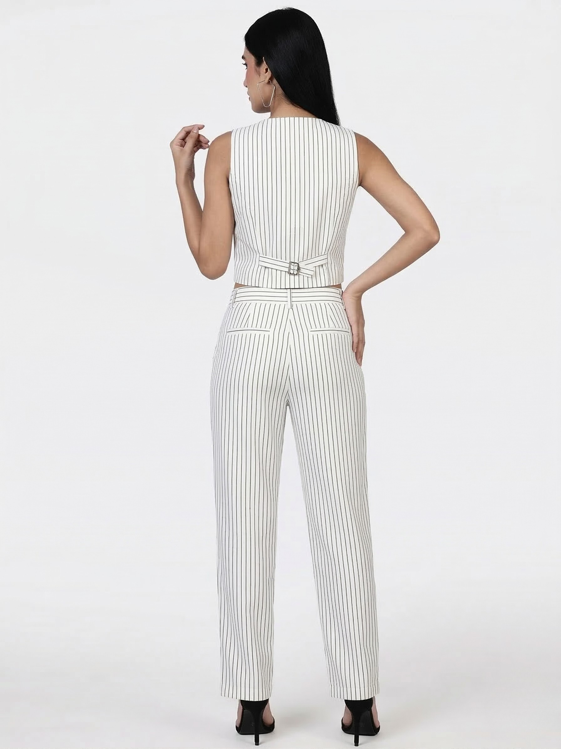 PINSTRIPE POWER CO-ORD SET